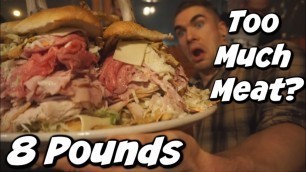'INSANELY MEATY SANDWICH CHALLENGE! | Man Vs Food | With Killer Kennedy, Andy Puhl, George Lobianco'