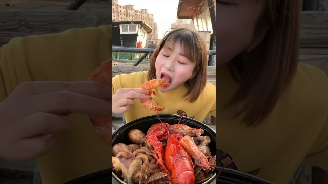 '16.  Asmr Eating Mukbang Seafood 