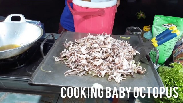 'GURITA BAKAR(BABY OCTOPUS)   INDONESIAN STREET FOOD'