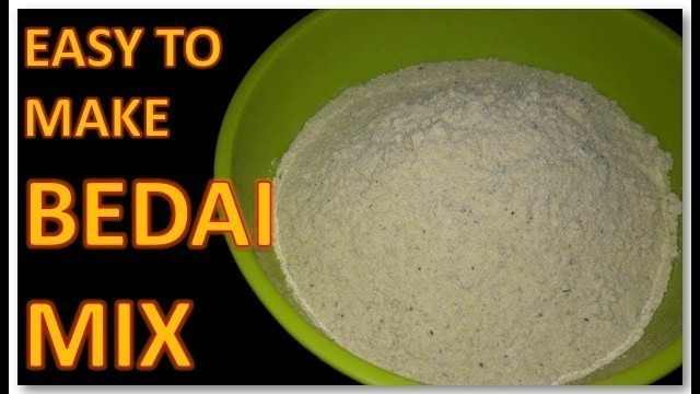 'How To Make | Bedai Mix | Recipe | BY FOOD JUNCTION'