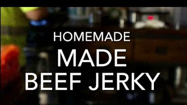 'DIY beef jerky in dehydrator 8 hours'