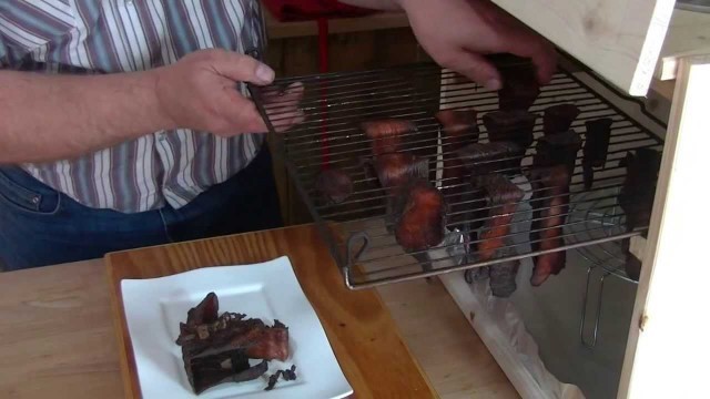 'Teriyaki Jerky Turkybreast homemade Dehydrator recipe video littleGasthaus'