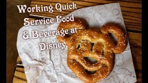 'Quick Service Food and Beverage Job At Disney'