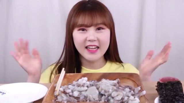 'Mukbang | live octopus | exotic food| best mukbangers'