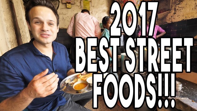 'BEST STREET FOODS OF 2017 - MY YEAR END REVIEW - CHINESE, INDIAN, INDONESIAN + MORE!!!'