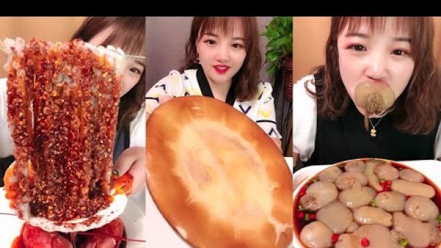 'Spicy and Live Mukbang Eating Seafood ASMR  Delicious Octopus, Lobster | Chinese food #130'