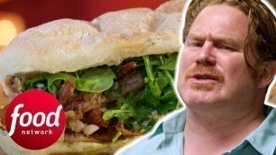 'The Most-Perfect Pork Of Man V Food Goes To The Porchetta Sandwich | Man V Food: Hall Of Fame'