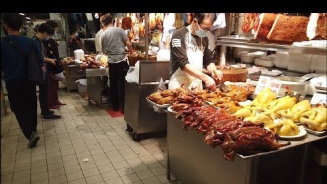 'Hong Kong walk tour 4K | Temple street food Hong Kong'