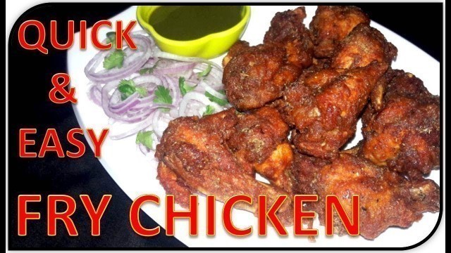 'QUICK AND EASY | Fry Chicken | Recipe | BY FOOD JUNCTION'