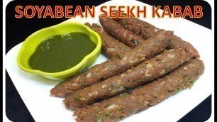 'Soyabean Seekh Kabab | Recipe | BY FOOD JUNCTION'