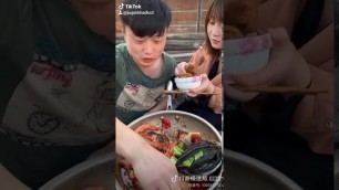 'Eating Octopus (Chinese Food)'