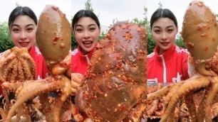 'EAT SEAFOOD 40 | Eat giant octopus eating lobsters and sea snails | Enjoy seafood meals'