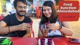 'Food Junction In Ahmedabad (Is it worth it?) | Meeting a Subscriber | Golgappa Girl'