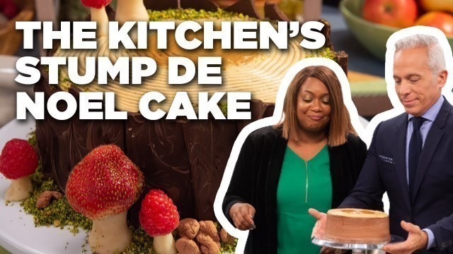 'Stump De Noel Cake | The Kitchen | Food Network'