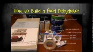 'How to Build a Food Dehydrator'
