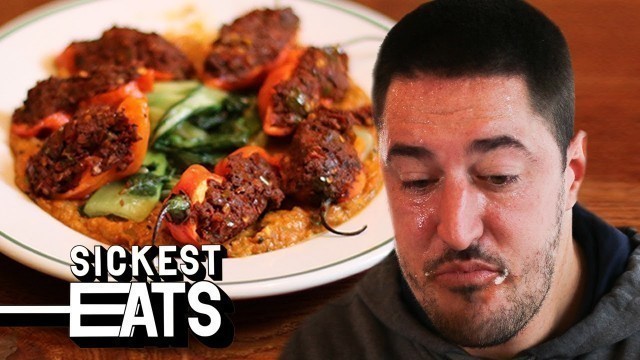 'Spicy Food Challenge: World\'s Hottest Curry | SICKEST EATS'