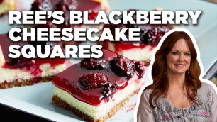 'How to Make Ree\'s Blackberry Cheesecake Squares | The Pioneer Woman | Food Network'