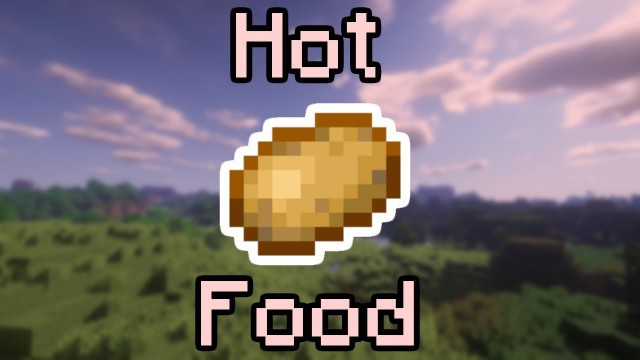 'Hot Food but every line of the poem is a Minecraft item'