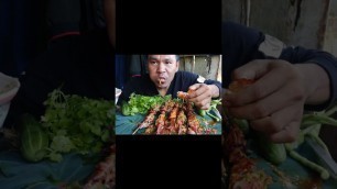 'ASMR Eating spider octopus _Mukbang thai food  _  Thai eating show  _ ASMR Food #161'