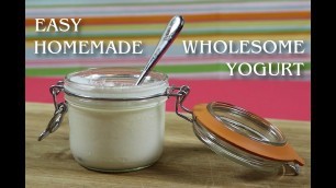 'Making Homemade Yogurt in an Excalibur Dehydrator'
