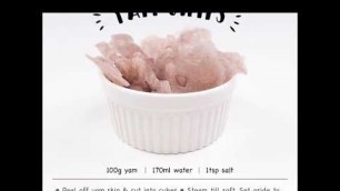 'How to Make Crispy Yam Chips - Himmel V3 Dehydrator'