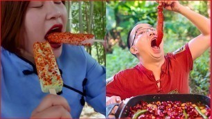 'ASMR : Spicy Food Compilation - Eating Spicy Foods #10'