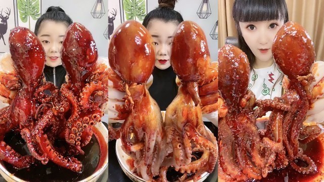 'MUKBANG SPICY OCTOPUS CHALLENGE | Best Mukbang SPICY SeaFood #117'