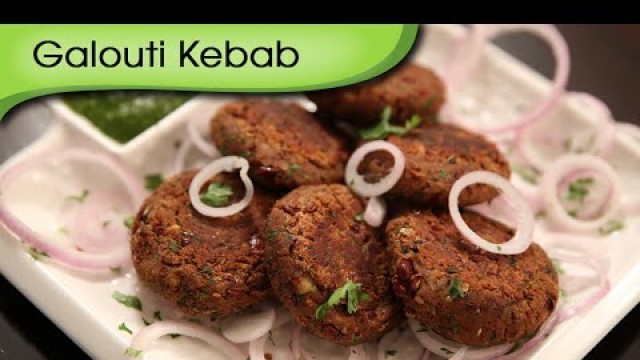 'Galouti Kebab - Vegetarian Kebab | Starter Snack Recipe | Ruchi\'s Kitchen'