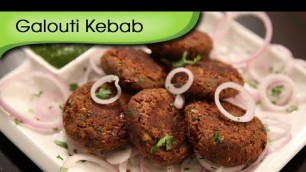 'Galouti Kebab - Vegetarian Kebab | Starter Snack Recipe | Ruchi\'s Kitchen'