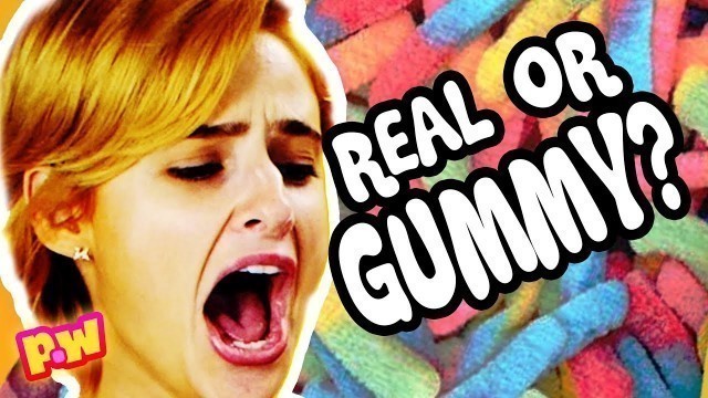 'Gummy Vs. Real Food Challenge! (Part 2) We eat Octopus, Spaghetti, and SUSHI! ~ pocket.watch'