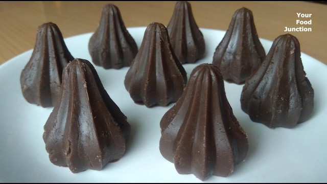 'Chocolate Modak Recipe | Instant Modak in 15 minutes | Your Food Junction'