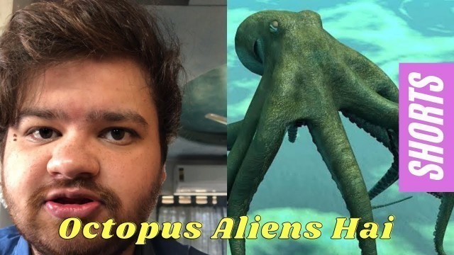 'KYA OCTOPUS ALIENS HAI ? #shorts'