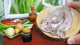 'Miniature Spicy Stir-fried Octopus | ASMR Cooking Mini Food | Korean Recipe'