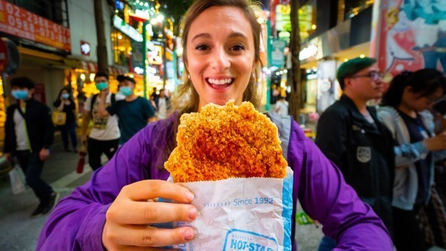 'Street Food in Taiwan - TAIPEI\'S #1 FRIED CHICKEN at Hot Star + TAIWANESE STREET FOOD in Ximending!'