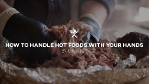 'How to Handle Hot Food While Cooking | Tips & Techniques by All Things Barbecue'