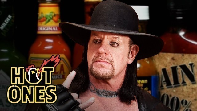 'The Undertaker Takes Care of Business While Eating Spicy Wings | Hot Ones'