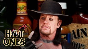 'The Undertaker Takes Care of Business While Eating Spicy Wings | Hot Ones'