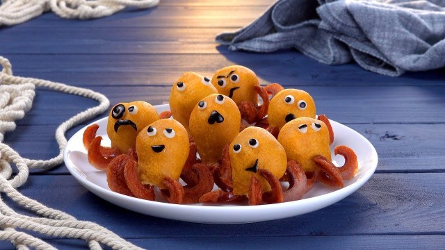 'Wieners In Pastry Make Great Little Octopuses – A Fun Finger Food Recipe'