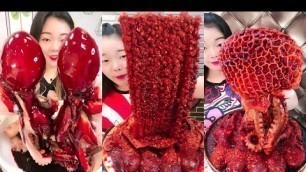 'Spicy and Live Mukbang Eating Seafood ASMR  Delicious Octopus, Lobster | Chinese food #41'