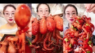'Spicy and Live Mukbang Eating Seafood ASMR  Delicious Octopus, Lobster | Chinese food #46'