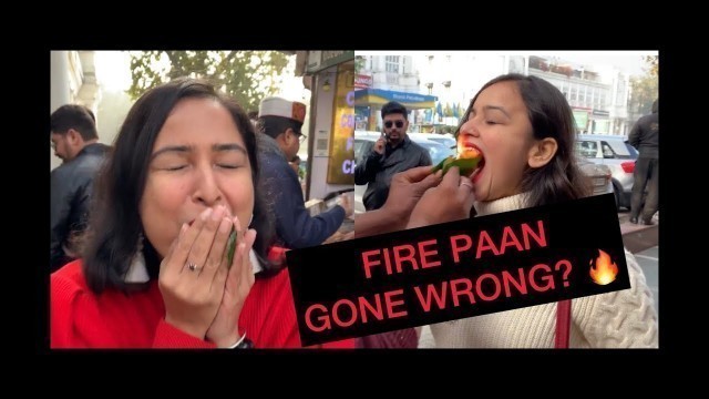 '#shorts INDIAN STREET FOOD | FIRE & ICE PAAN | Best Paan | Check full video - Link in description'