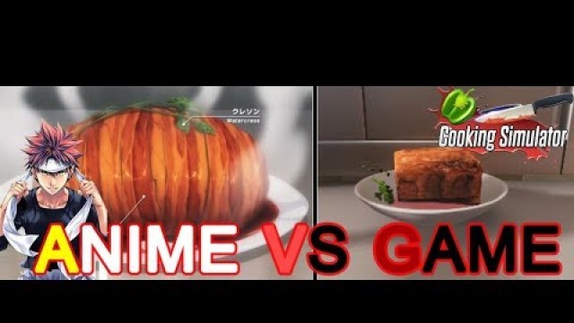 'Anime Soma vs Game Cooking simulator'