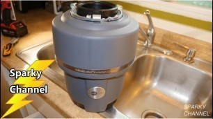 'How to Install an Insinkerator Evolution Garbage Disposal and an Air Gap'