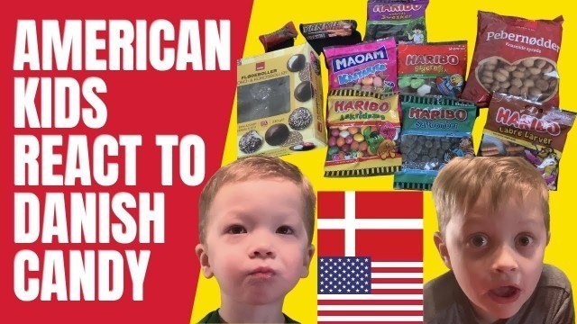 'American Kids React To Danish Candy'