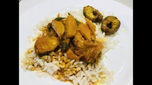 'Bral fish manga paal curry | Varal Fish with Mango and Coconut Milk Curry Kerala Style'