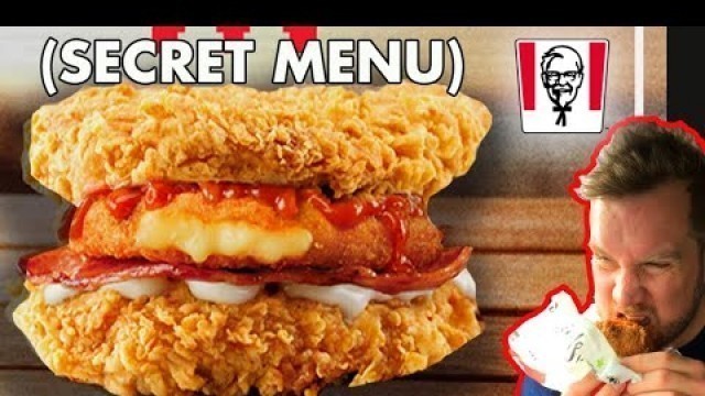 'Zinger Mozzarella Double - A KFC Secret Menu EXPERIENCE'