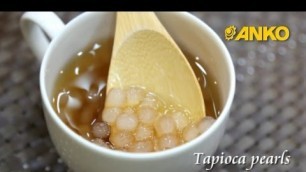 'How To Make Tapioca pearls By ANKO Food Machine'
