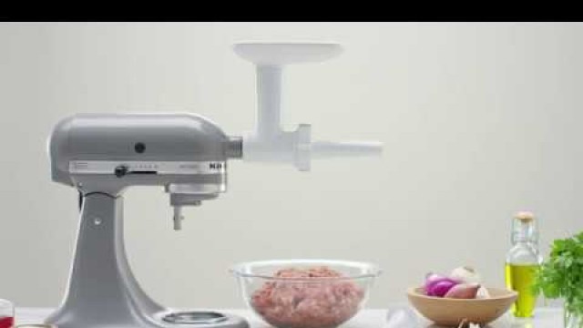 'Stand mixer attachment: How to use our sausage stuffer'