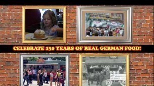 'Schmidt\'s is celebrating 130 Years of REAL. GERMAN. FOOD!'