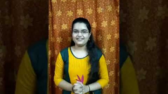 'An upcoming lawyer shares a recipe in Sanskrit | Renuka Sulakhe #samskritaweek2020'